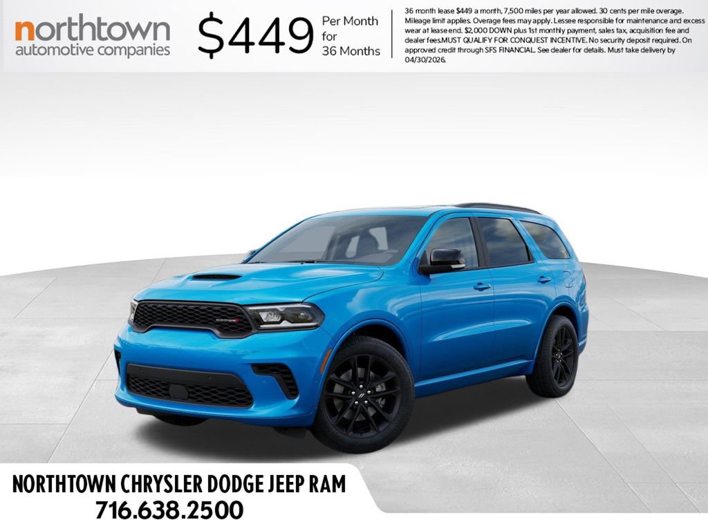 New 2026 Dodge Durango GT