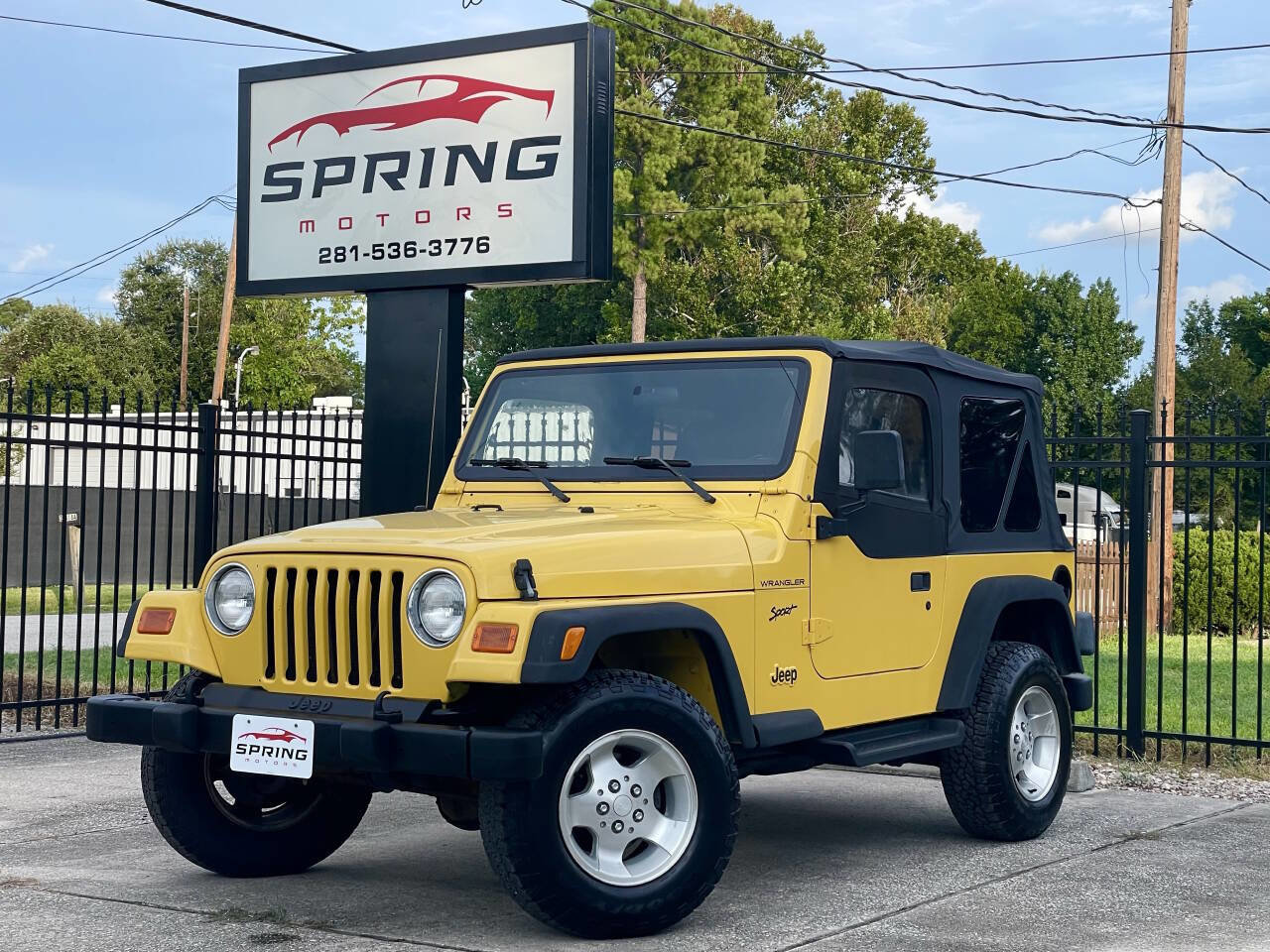 Used 2002 Jeep Wrangler Sport