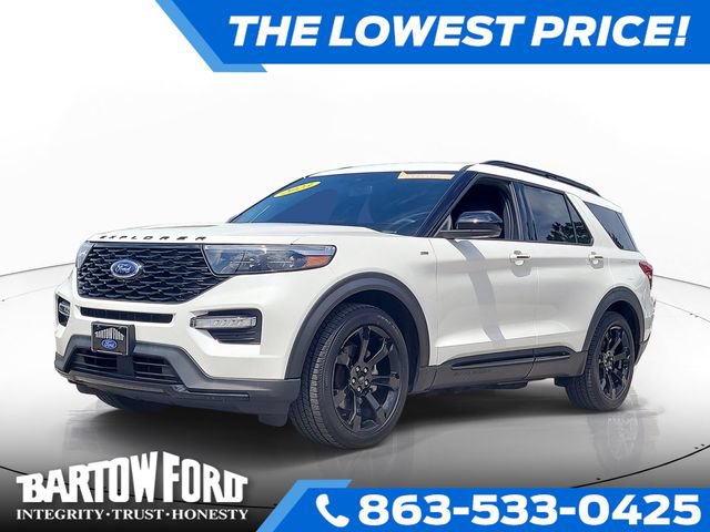 Certified 2023 Ford Explorer ST-Line w/ Class IV Trailer Tow Package