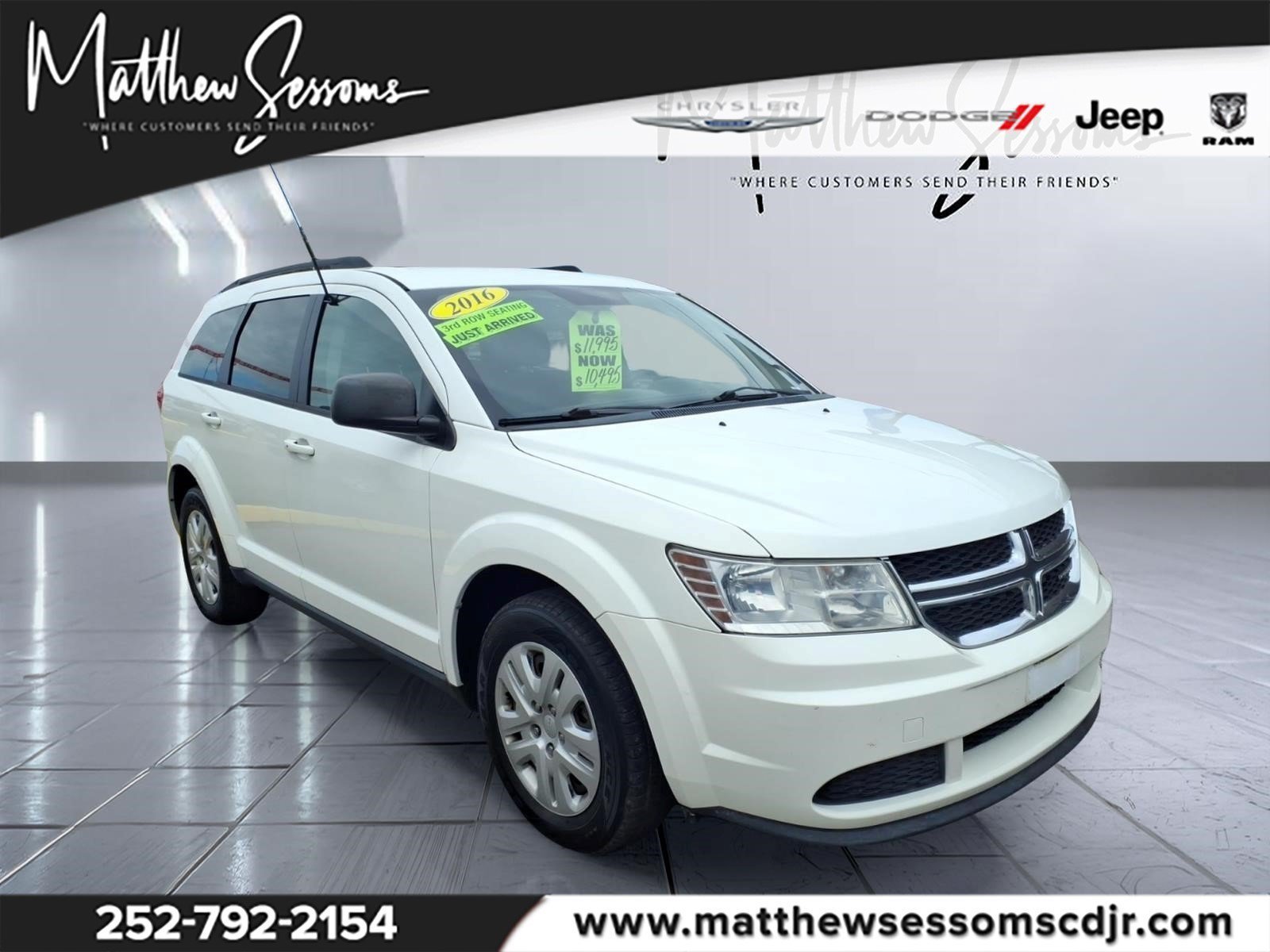 Used 2016 Dodge Journey SE