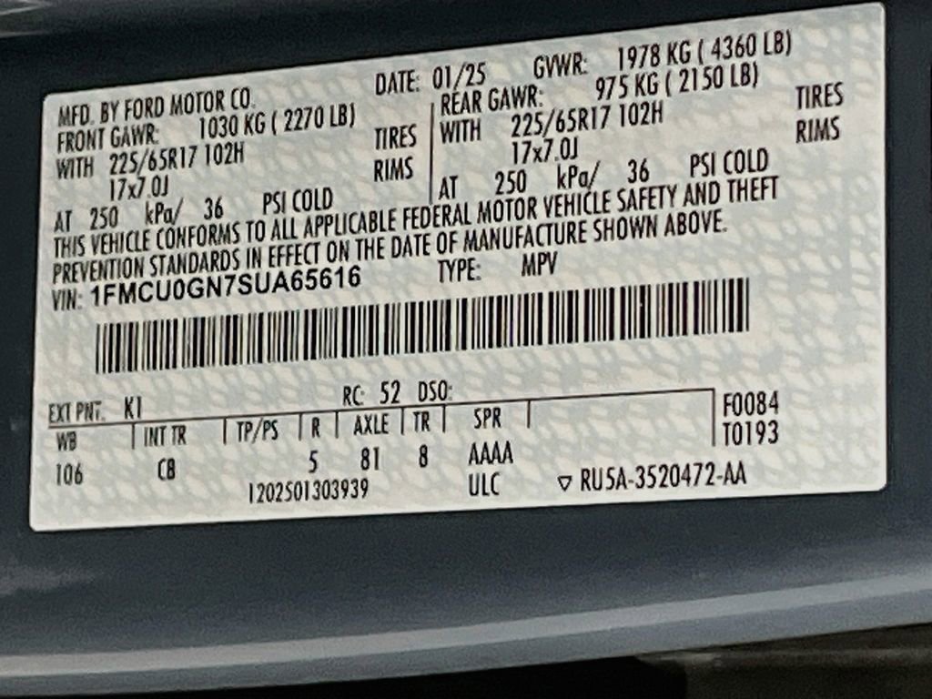 2025 Ford Escape Active