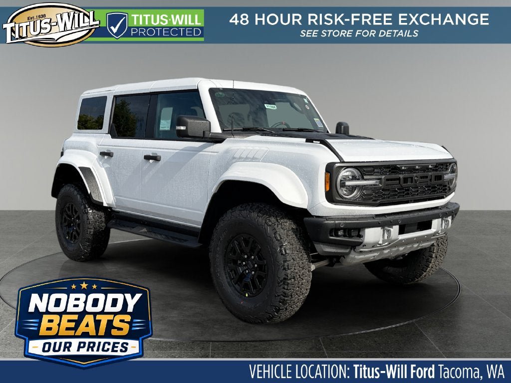 New 2026 Ford Bronco Raptor