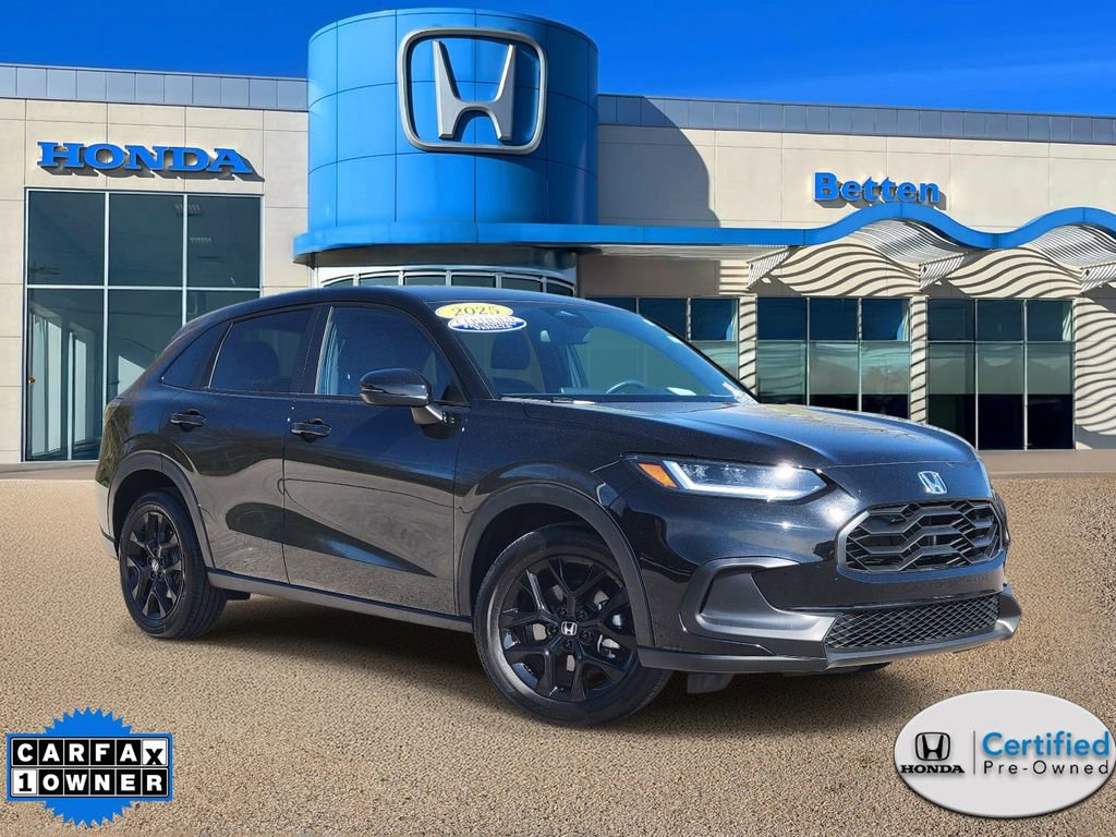 Certified 2025 Honda HR-V Sport