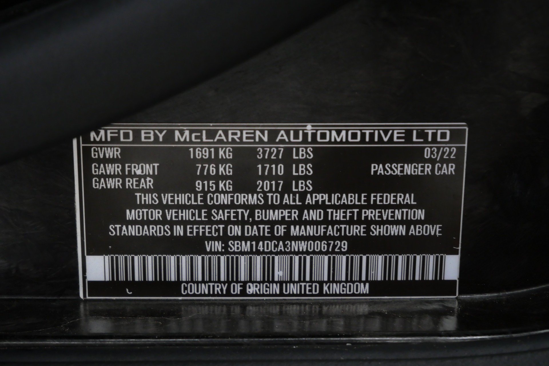 Used 2022 McLaren 720S Performance photo 20