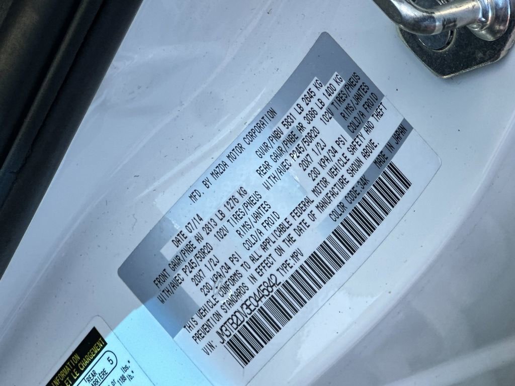 2014 MAZDA CX-9 Grand Touring