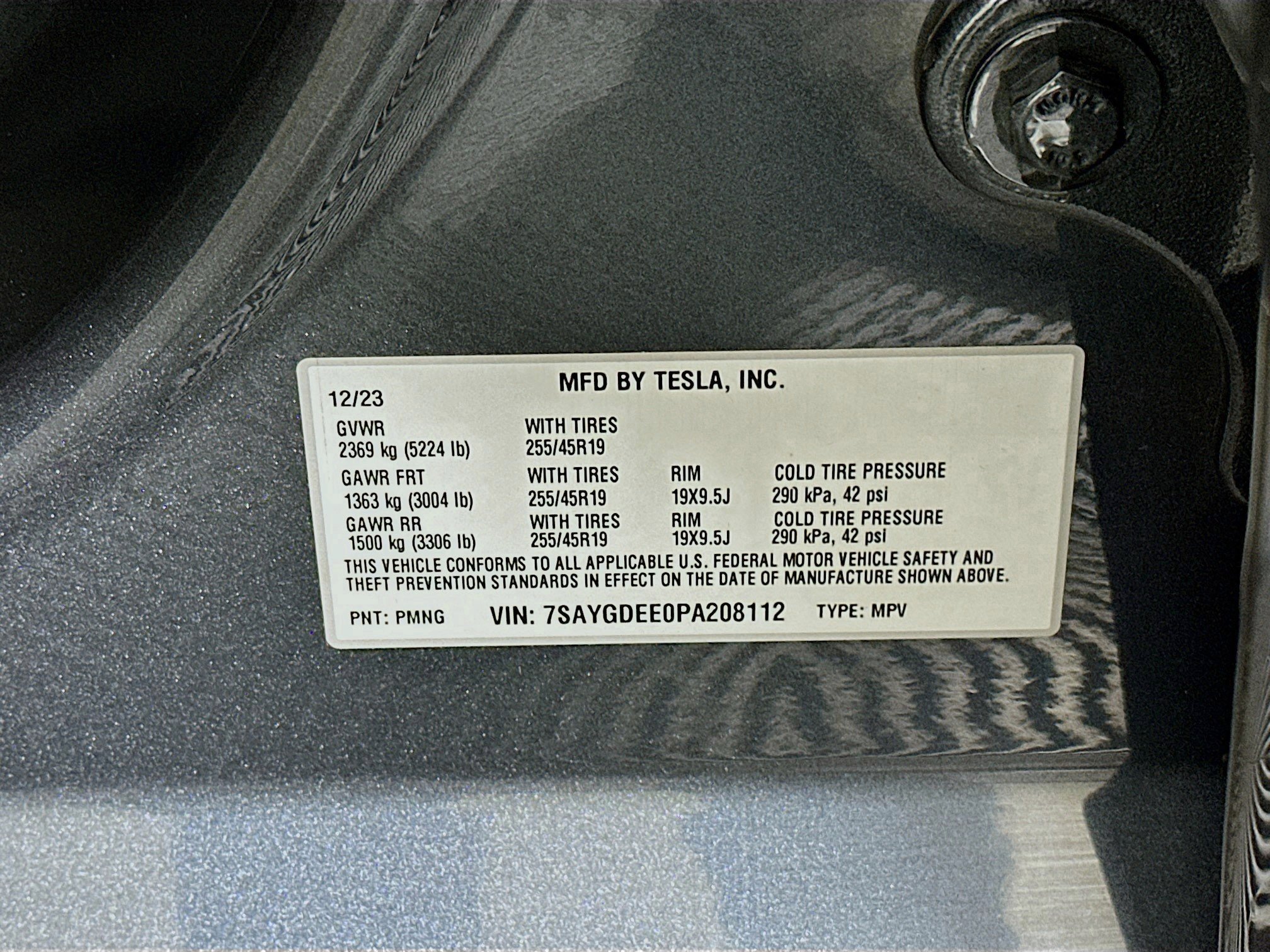 2023 Tesla Model Y Long Range