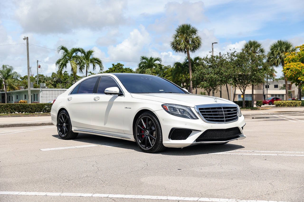 Used 2016 Mercedes-Benz S 63 AMG 4MATIC Sedan