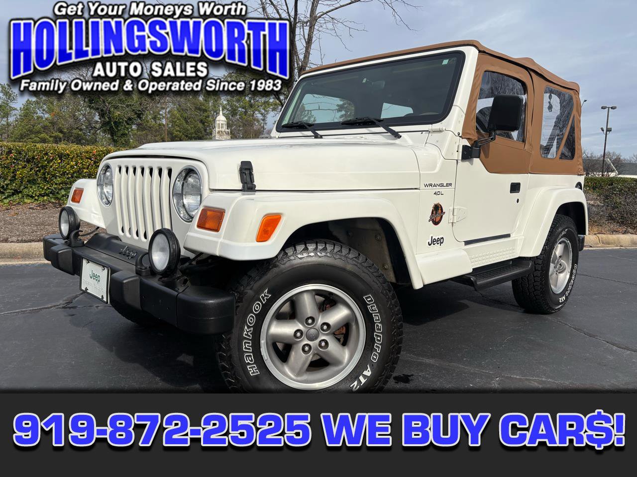 Used 1998 Jeep Wrangler Sahara