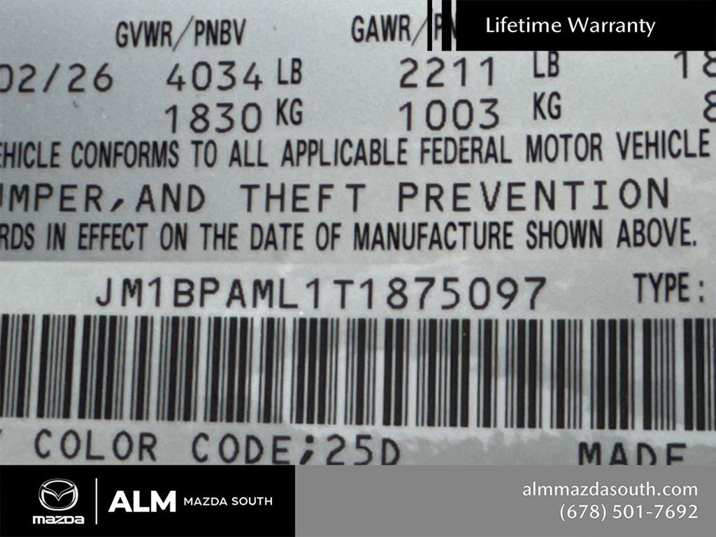 2026 MAZDA Mazda3 2.5 S Hatchback w/ Premium Pkg