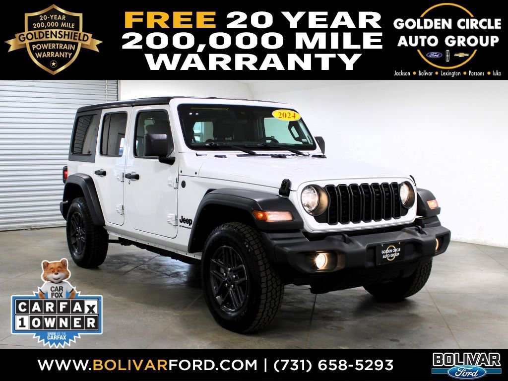 Used 2024 Jeep Wrangler Sport S