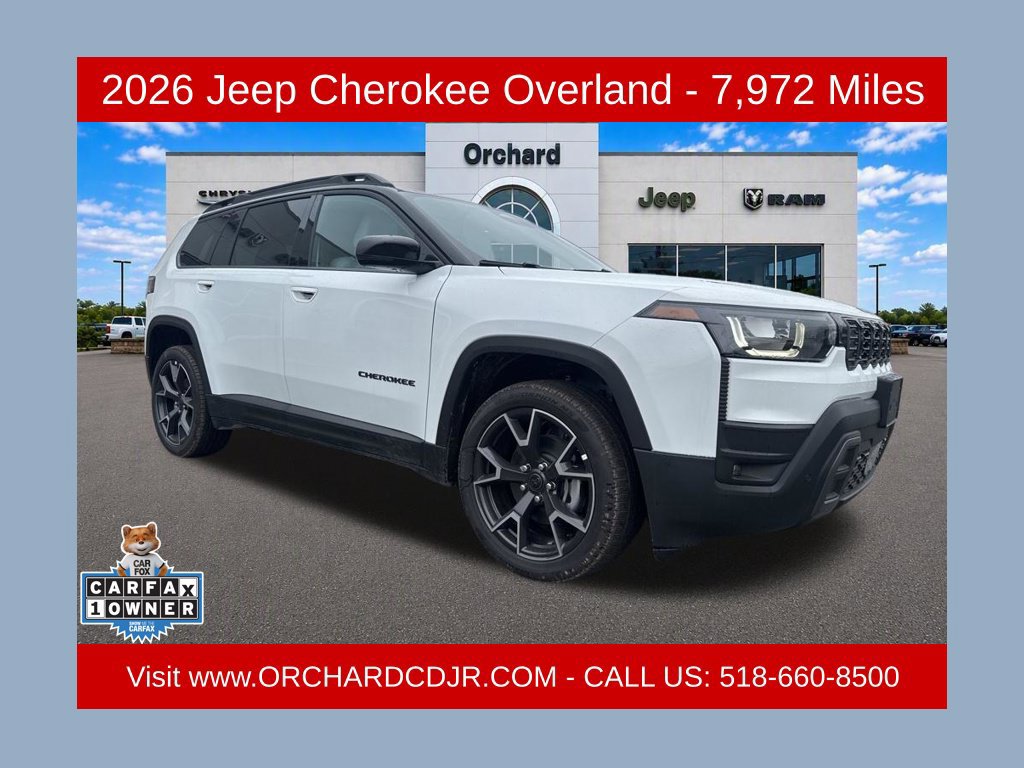 Used 2026 Jeep Cherokee Overland w/ Trailer Tow Group