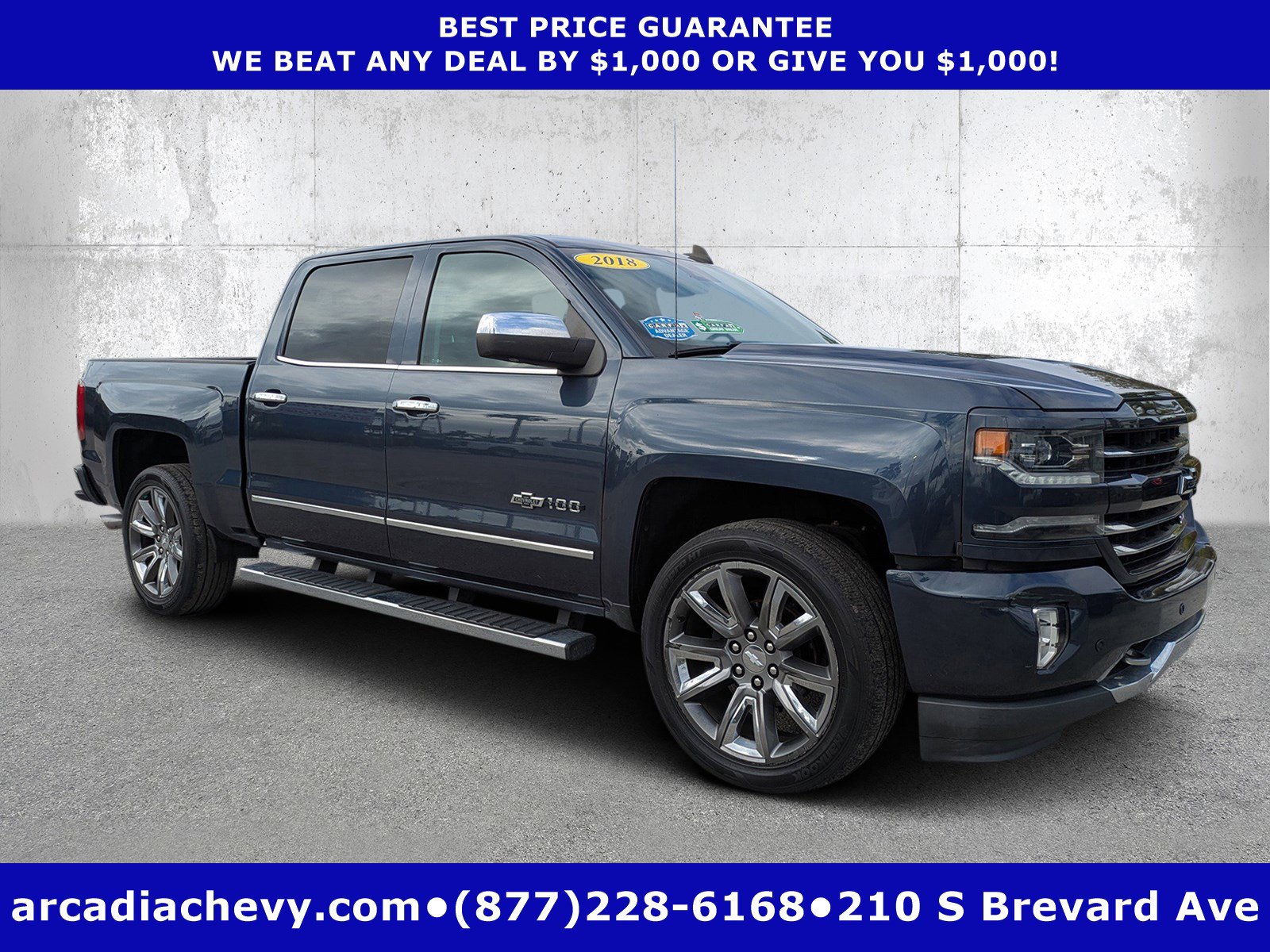 Used 2018 Chevrolet Silverado 1500 LTZ Z71 w/ Centennial Edition
