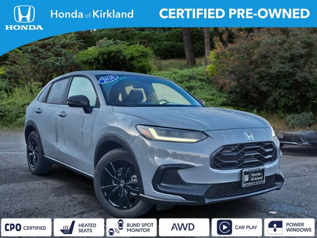 Certified 2026 Honda HR-V Sport