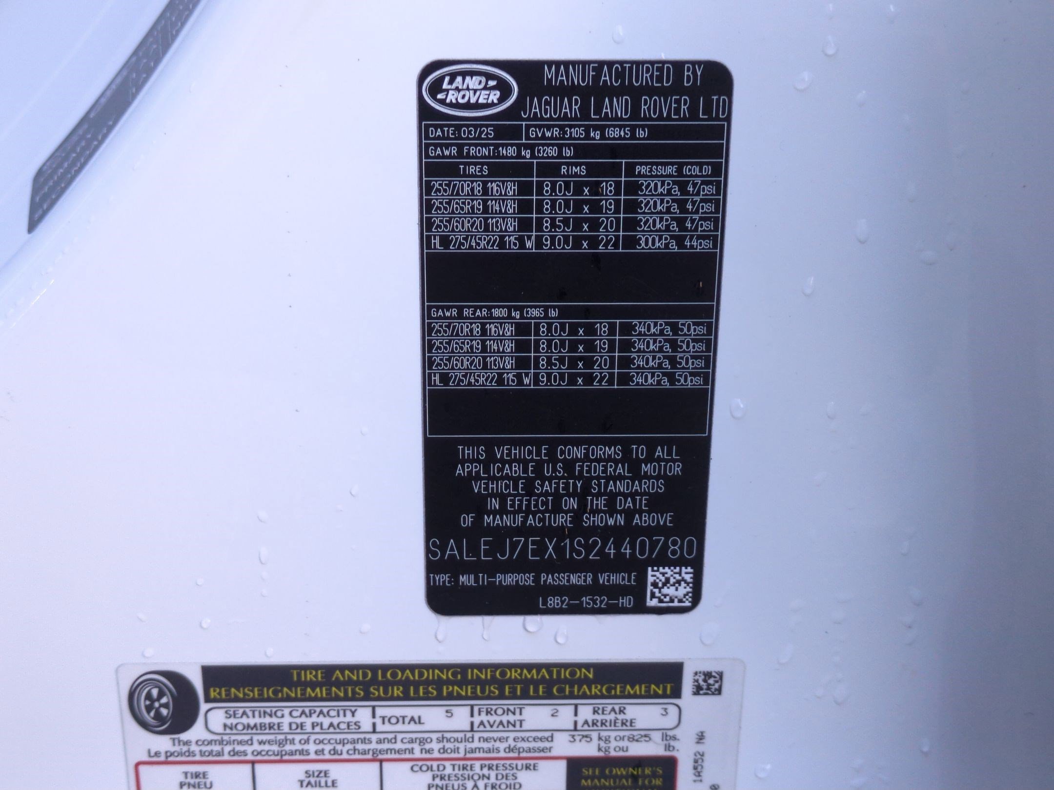 2025 Land Rover Defender 110 S