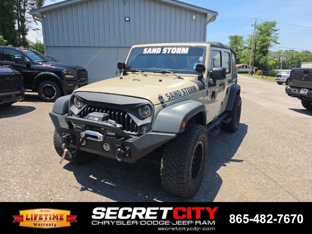 Used 2017 Jeep Wrangler Unlimited Sport w/ Quick Order Package 24S
