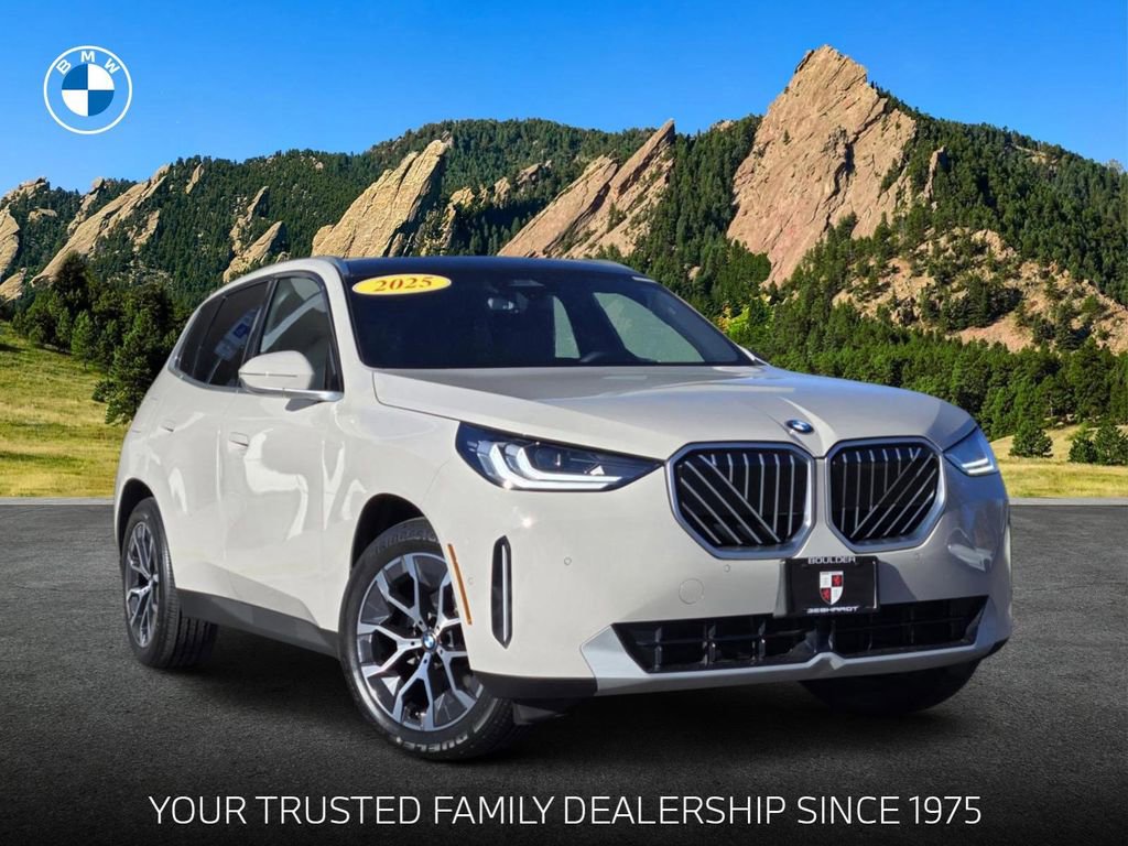 Certified 2025 BMW X3 xDrive30 w/ Convenience Package
