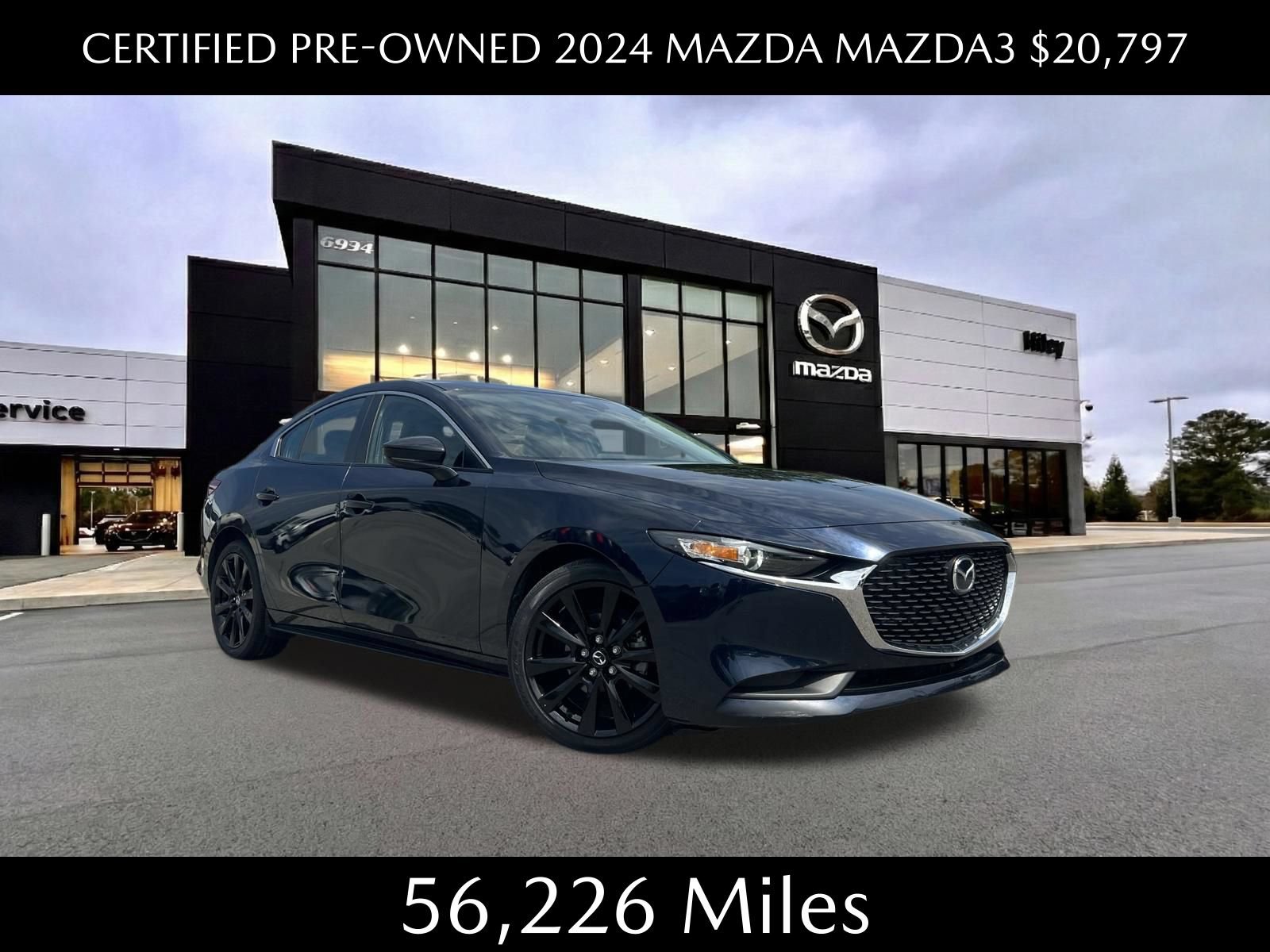 Certified 2024 MAZDA MAZDA3 s