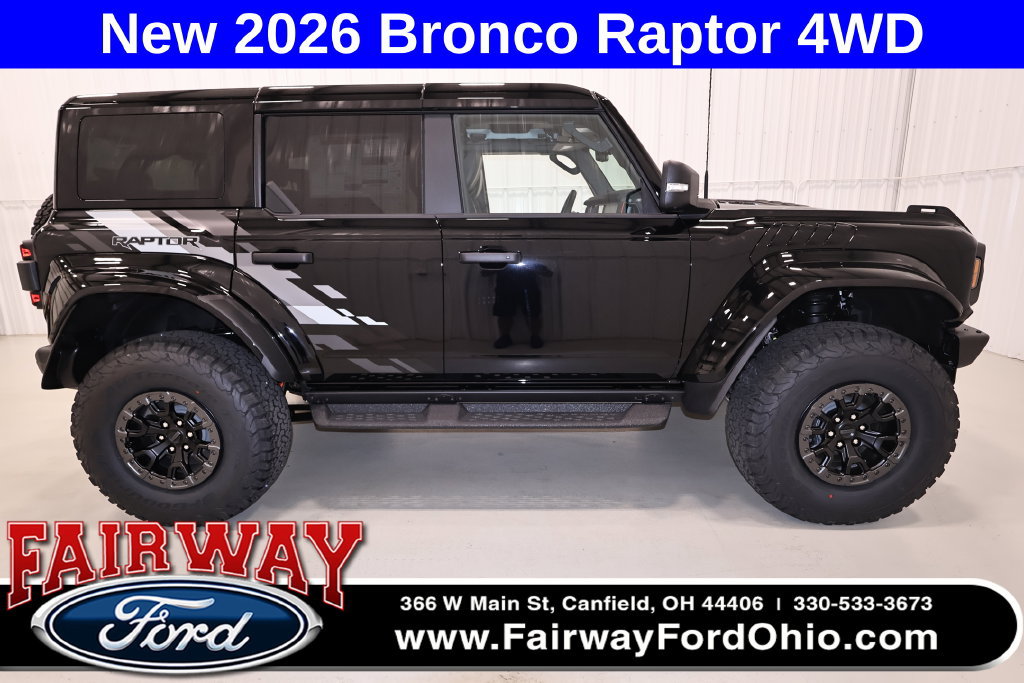 New 2026 Ford Bronco Raptor