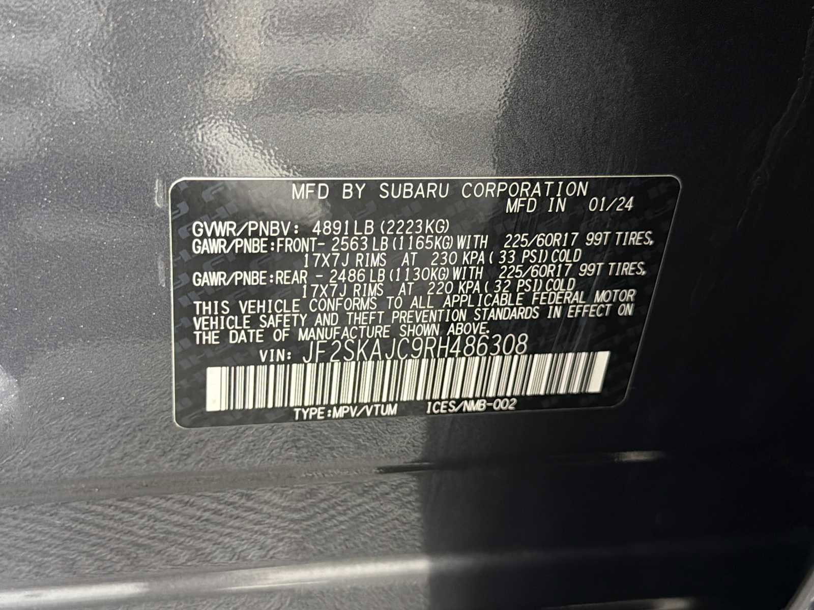 2024 Subaru Forester Wilderness