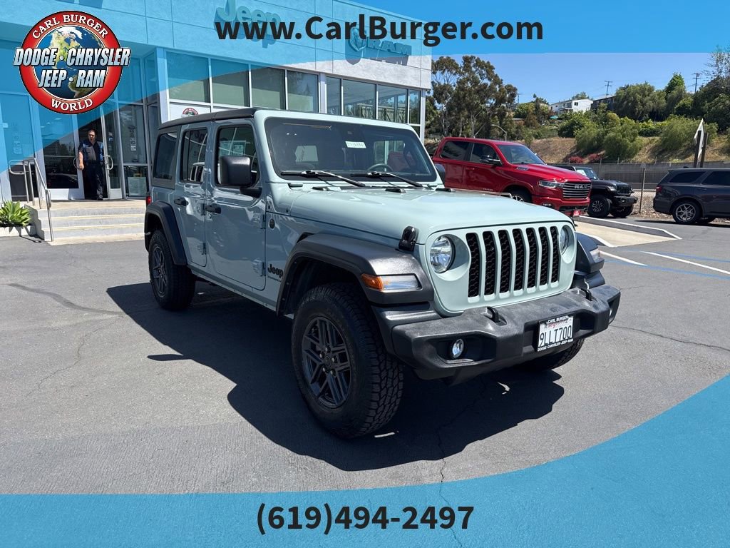 Certified 2024 Jeep Wrangler Sport S