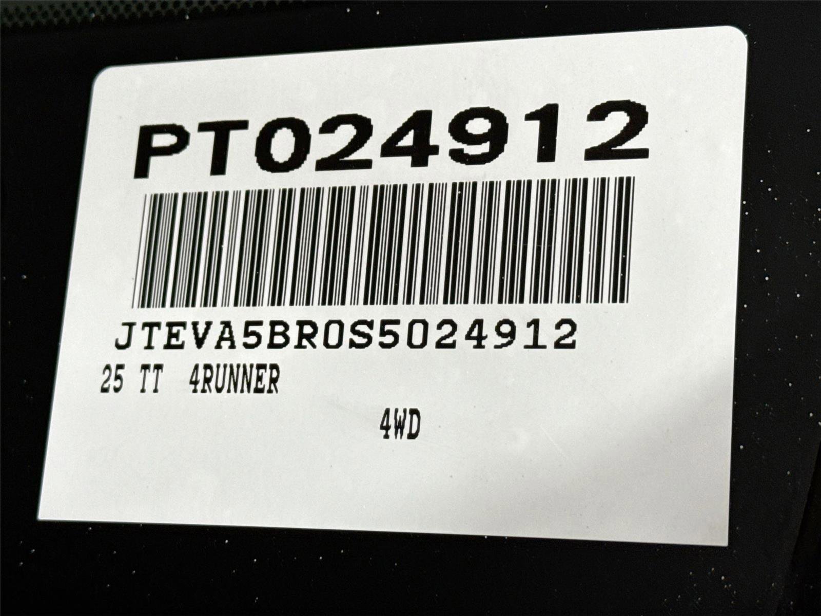 2025 Toyota 4Runner TRD Off-Road