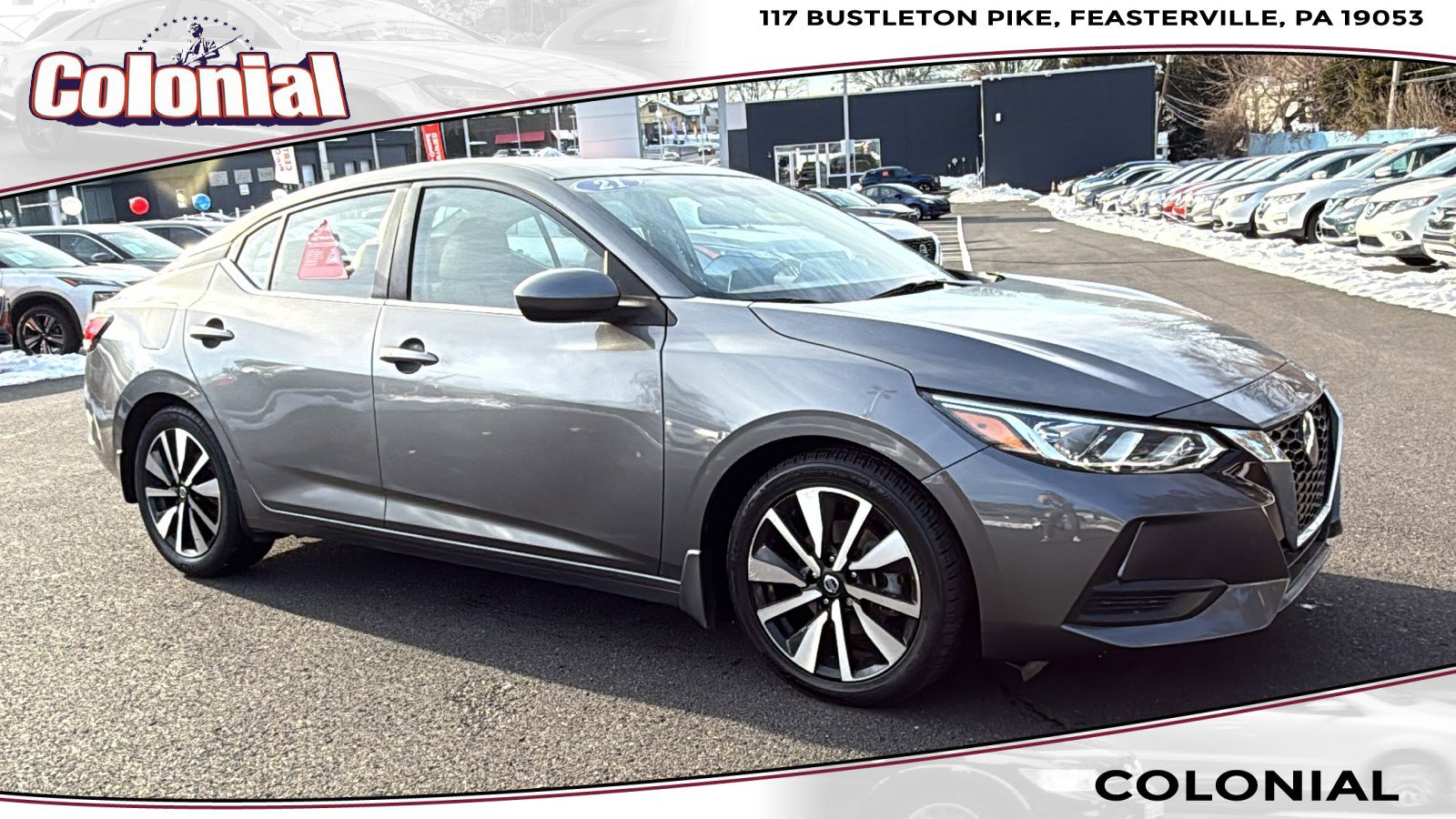 Certified 2021 Nissan Sentra SV w/ SV Premium Package