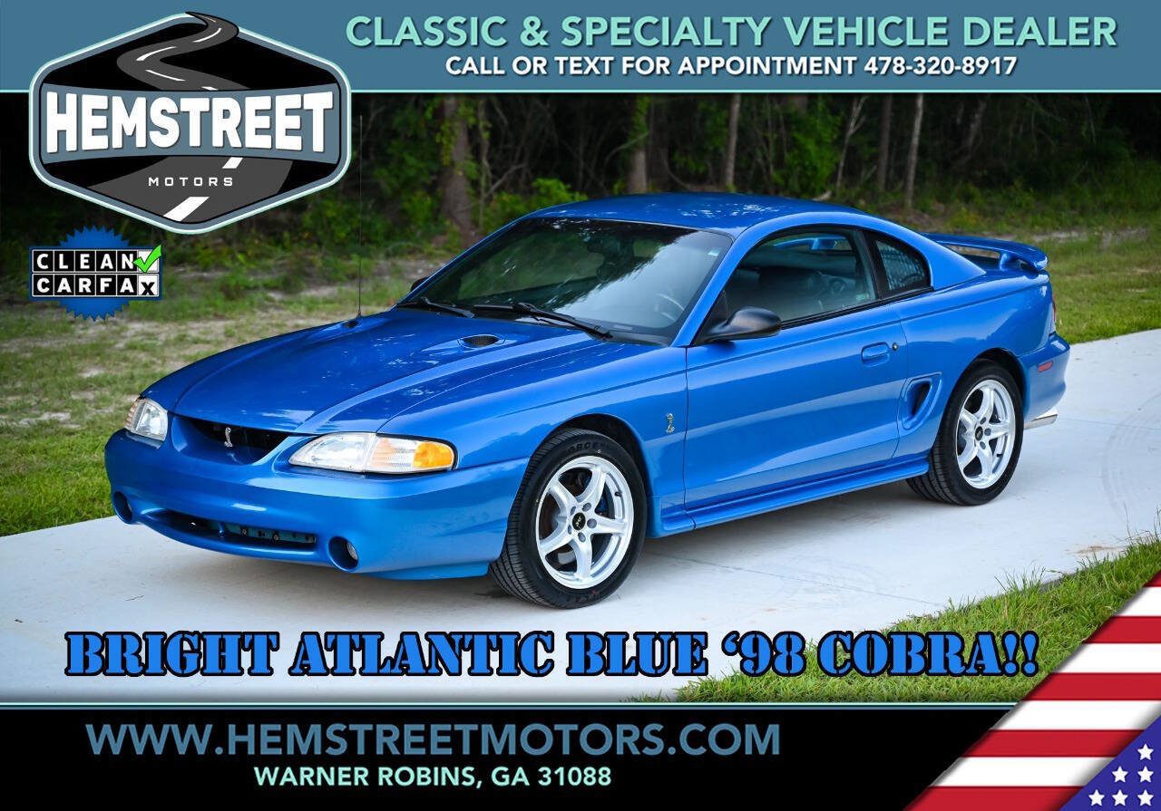 Used 1998 Ford Mustang Cobra