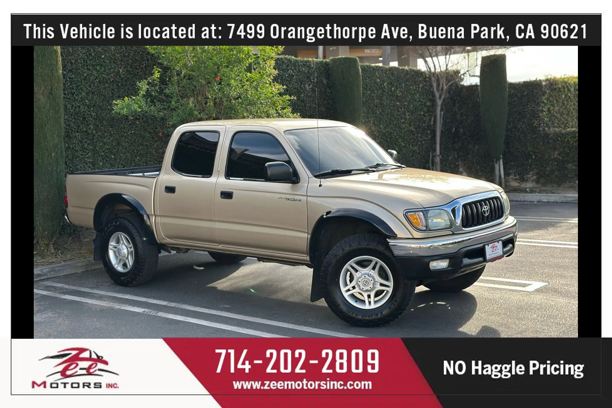 Used 2001 Toyota Tacoma PreRunner