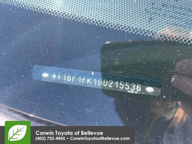 2016 Toyota Camry SE