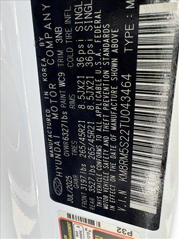 2026 Hyundai Palisade Calligraphy