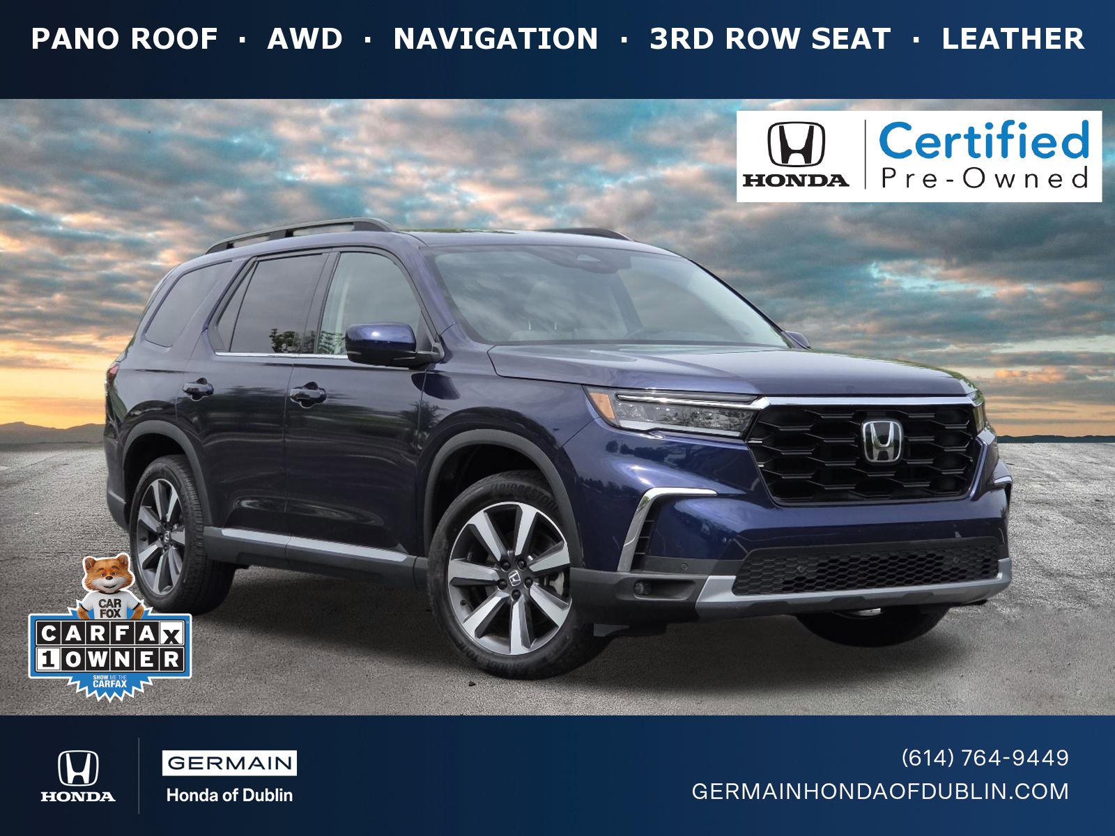 2025 Honda Pilot Touring
