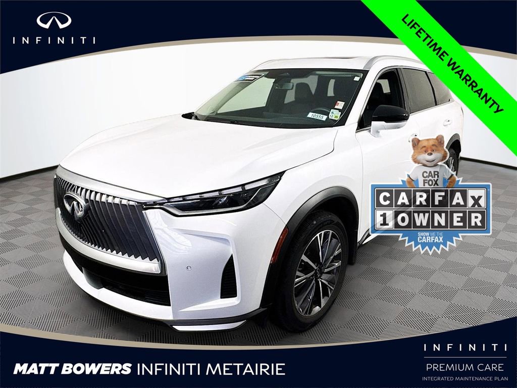 Certified 2026 INFINITI QX60 Luxe w/ Cargo Package
