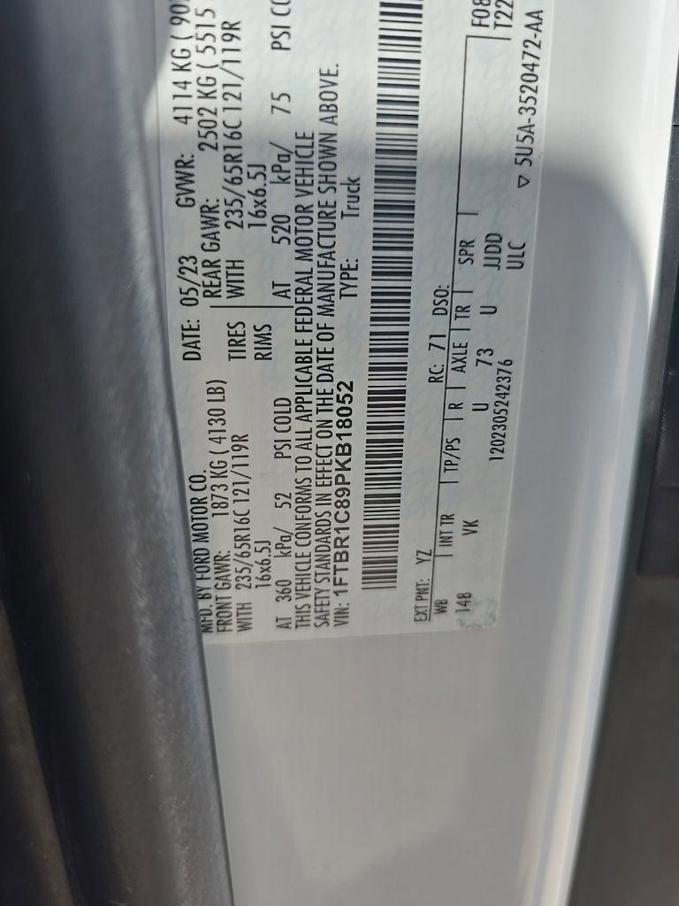 2023 Ford Transit 250 Medium Roof