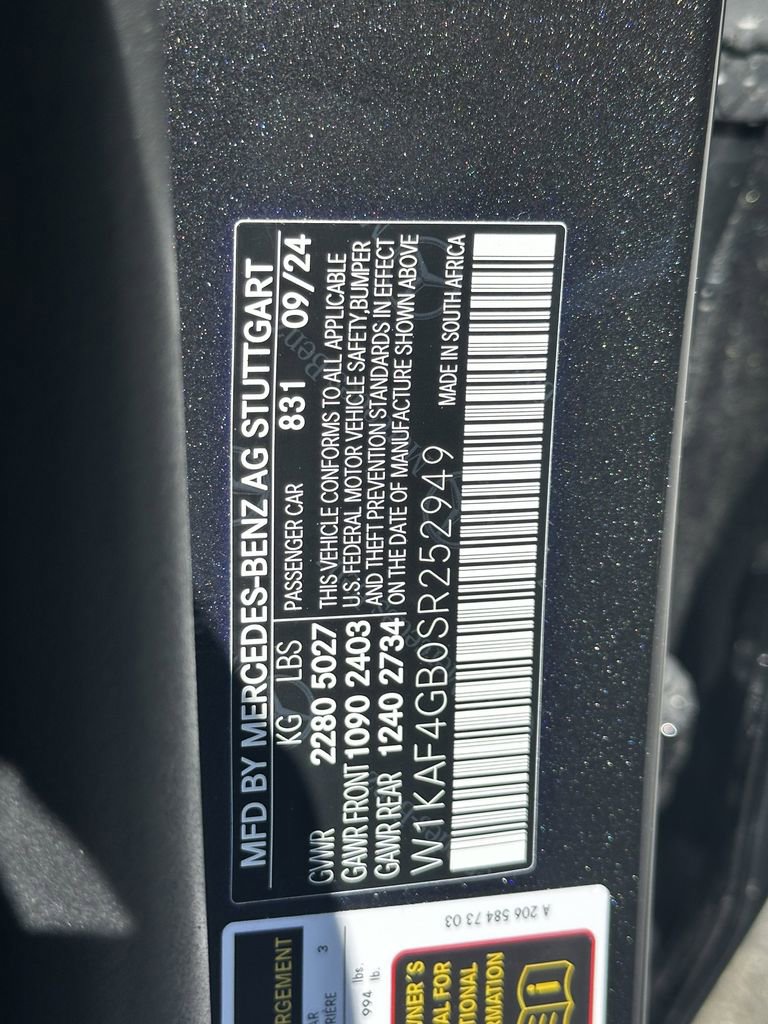 2025 Mercedes-Benz C 300 Sedan