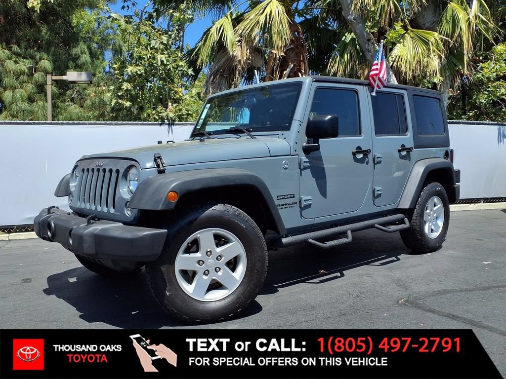 2015 Jeep Wrangler Unlimited 4WD 4dr Sport for sale in Thousand Oaks, CA