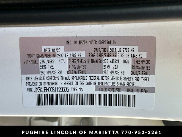 2025 MAZDA Cx-70 3.3 Turbo S w/ Premium Plus