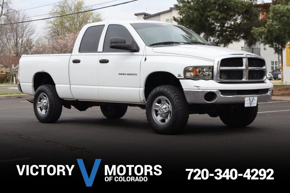 Used 2003 Dodge Ram 2500 Truck 4x4 Quad Cab