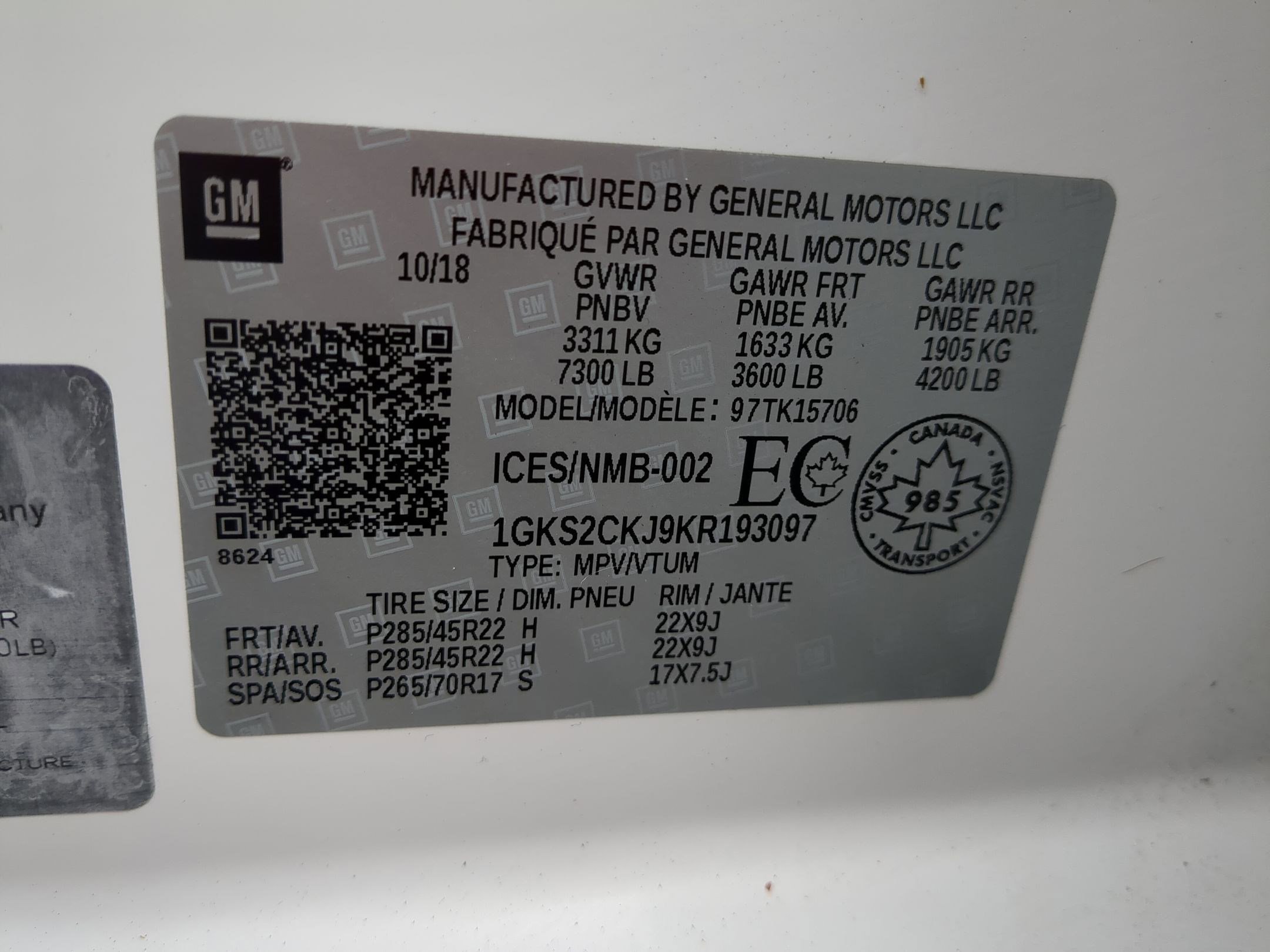 2019 GMC Yukon Denali