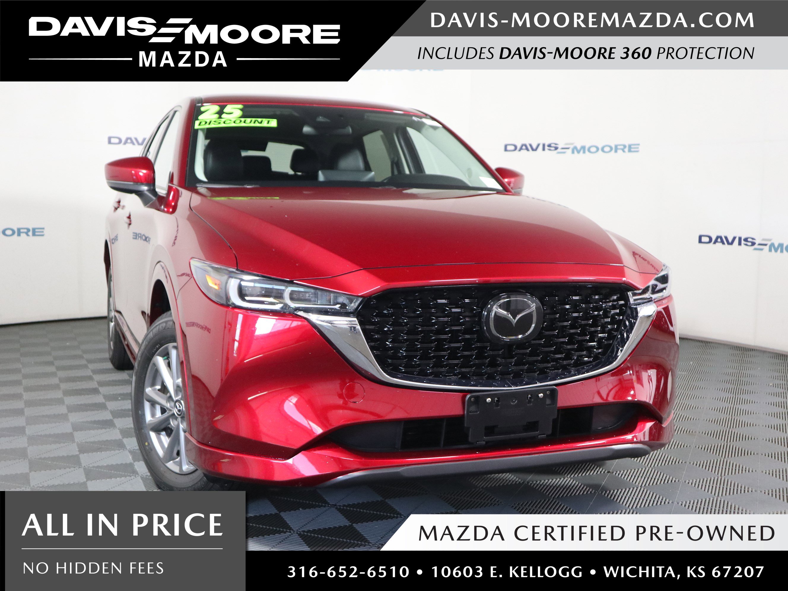 Certified 2025 MAZDA CX-5 AWD 2.5 S w/ Select Package