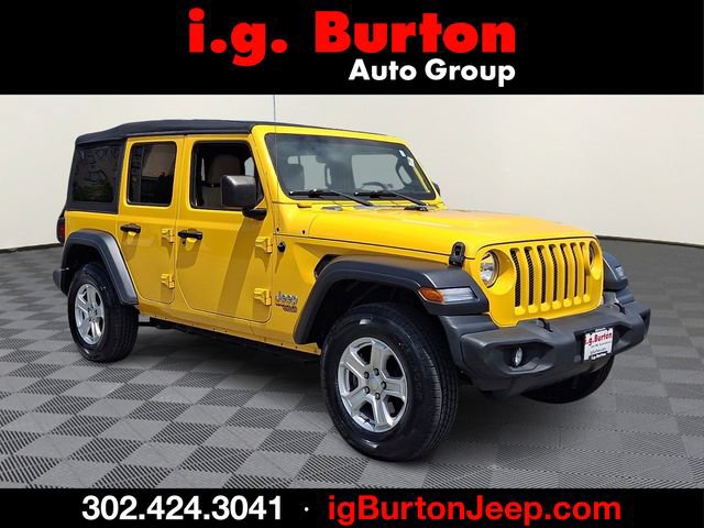 Used 2020 Jeep Wrangler Unlimited Sport w/ Technology Group