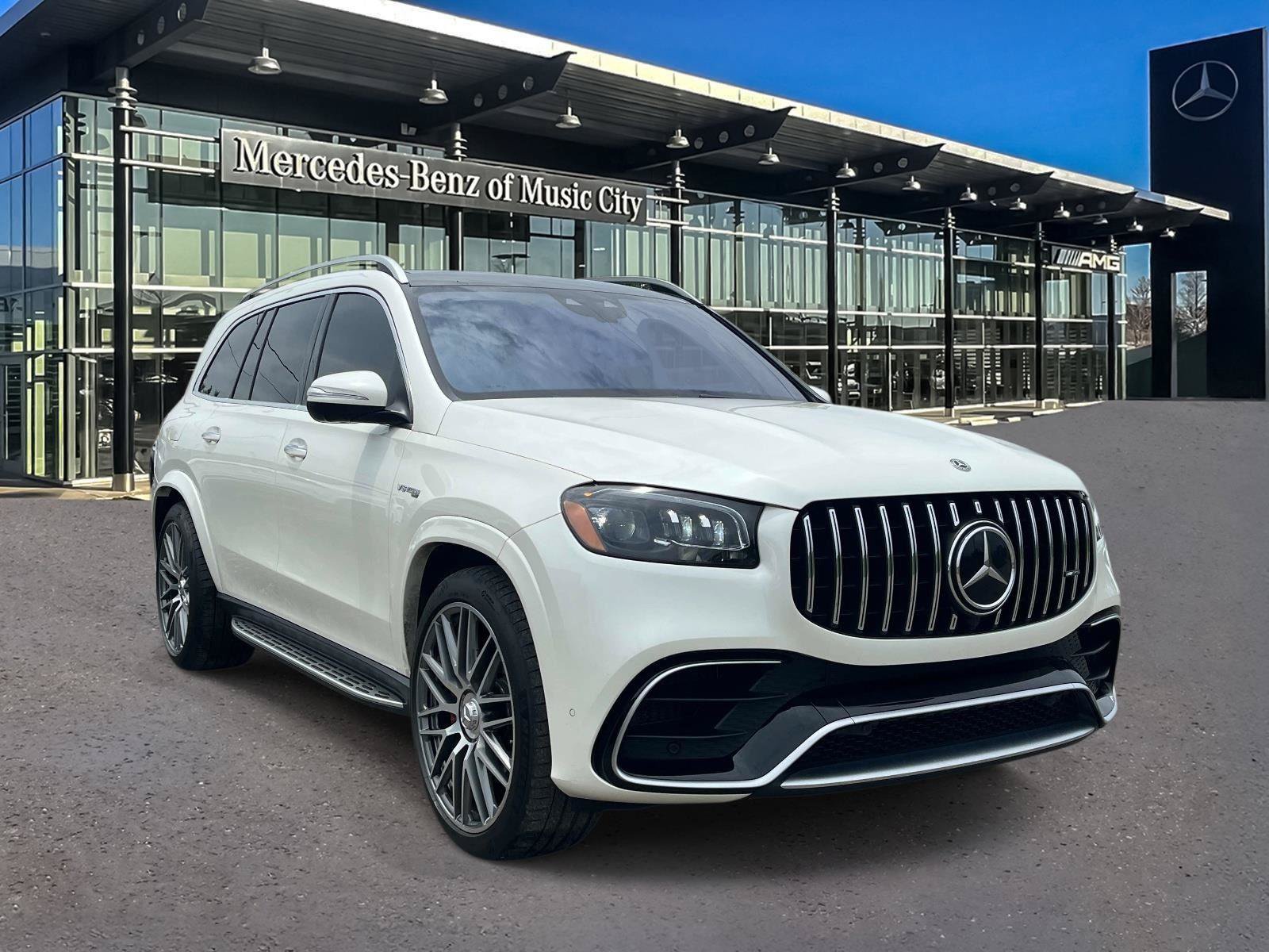 Certified 2021 Mercedes-Benz GLS 63 AMG 4MATIC w/ Acoustic Comfort Package