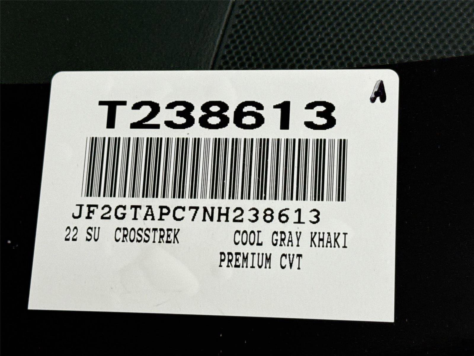 2022 Subaru Crosstrek 2.0i Premium