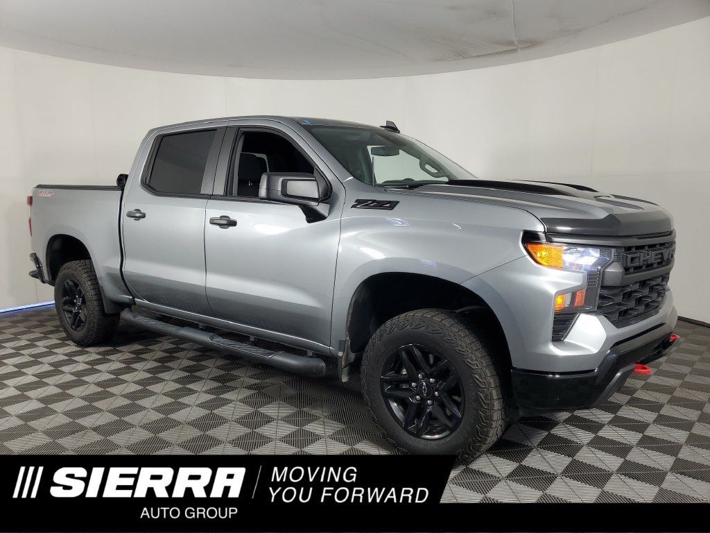 Certified 2024 Chevrolet Silverado 1500 Custom Trail Boss w/ LPO, Dark Essentials Package
