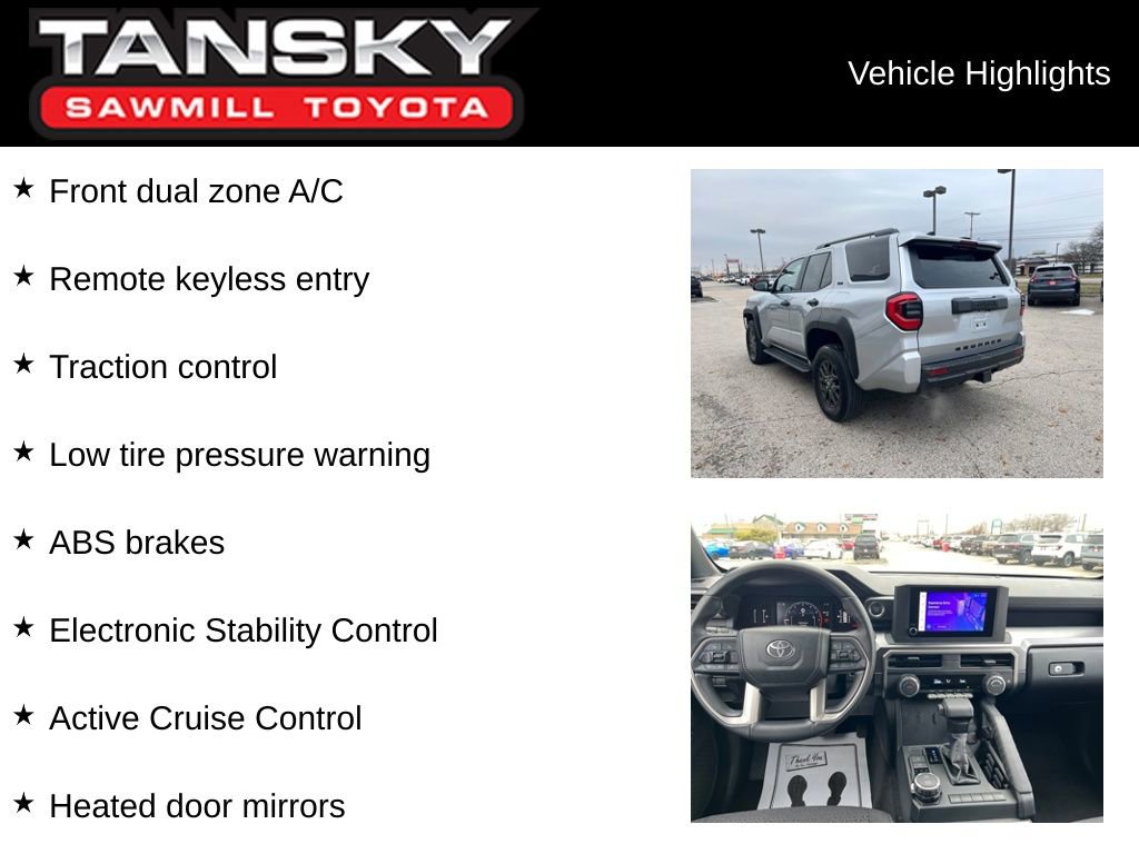 2025 Toyota 4Runner SR5