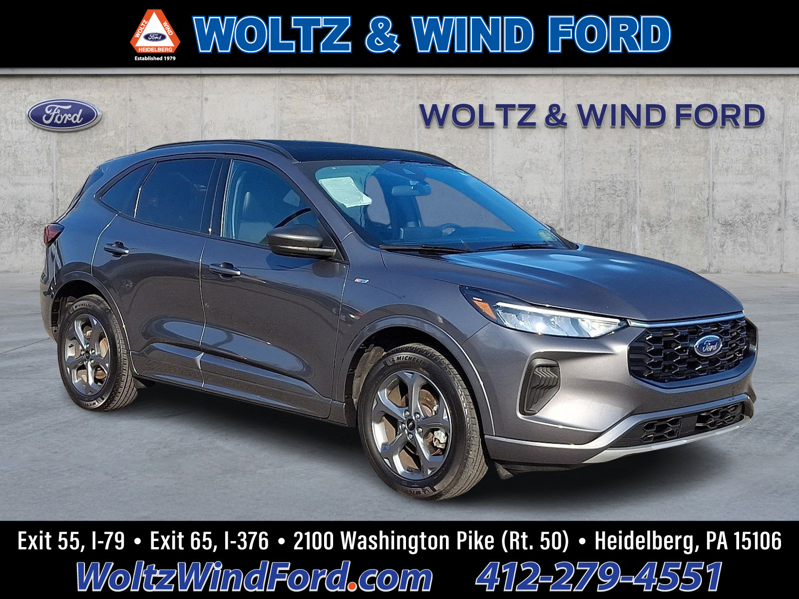 Certified 2023 Ford Escape ST-Line w/ Tech Pack #1