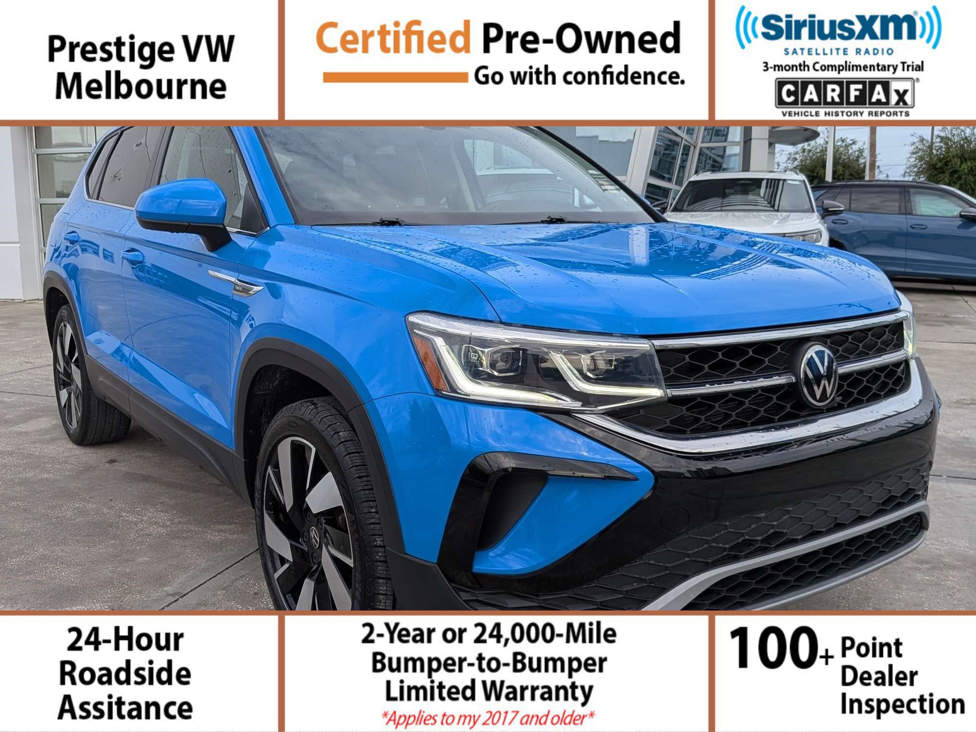 Certified 2024 Volkswagen Taos SEL