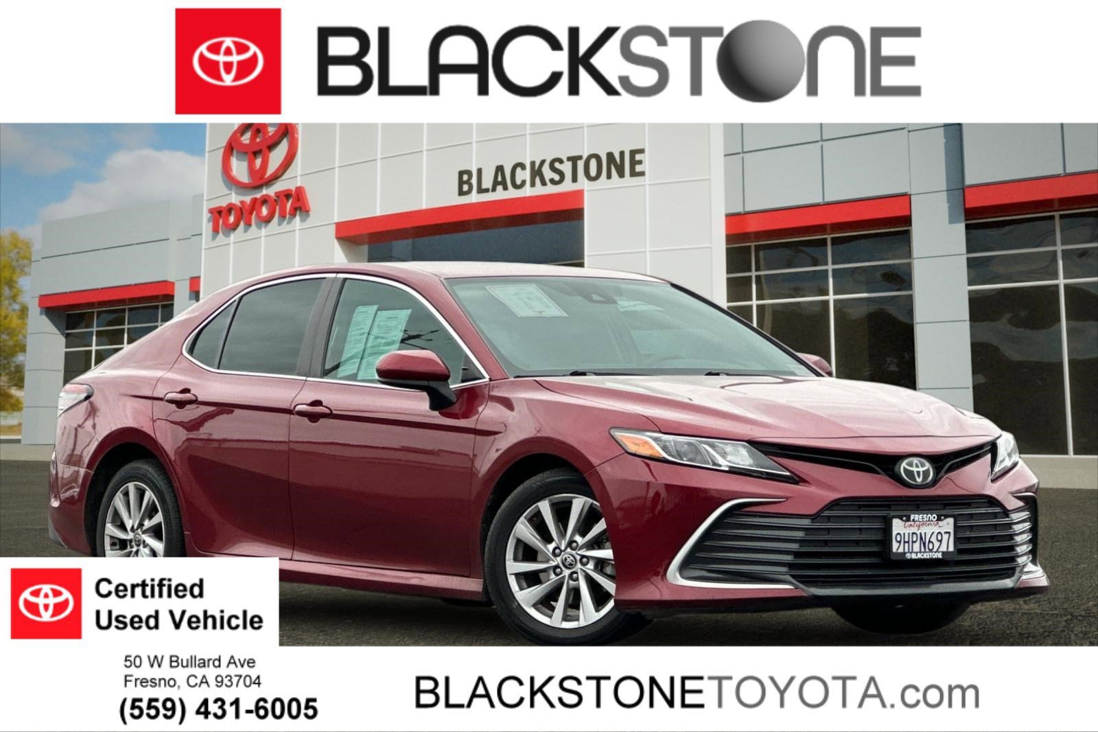 Certified 2022 Toyota Camry LE