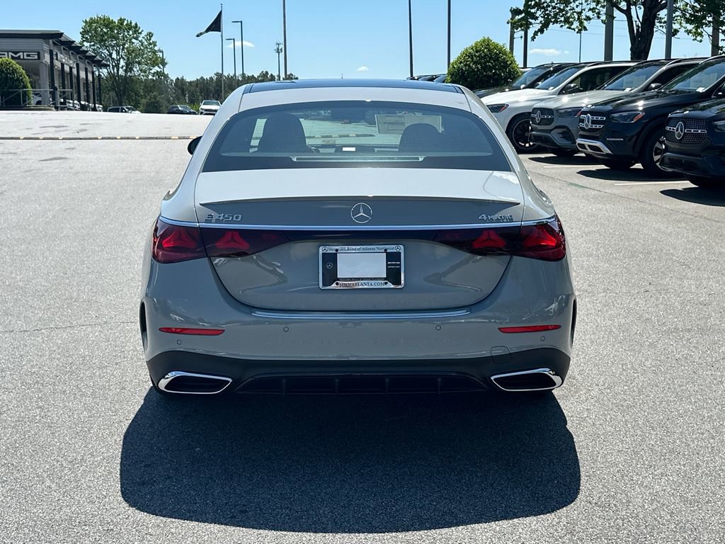 2026 Mercedes-Benz E 450 4MATIC Sedan