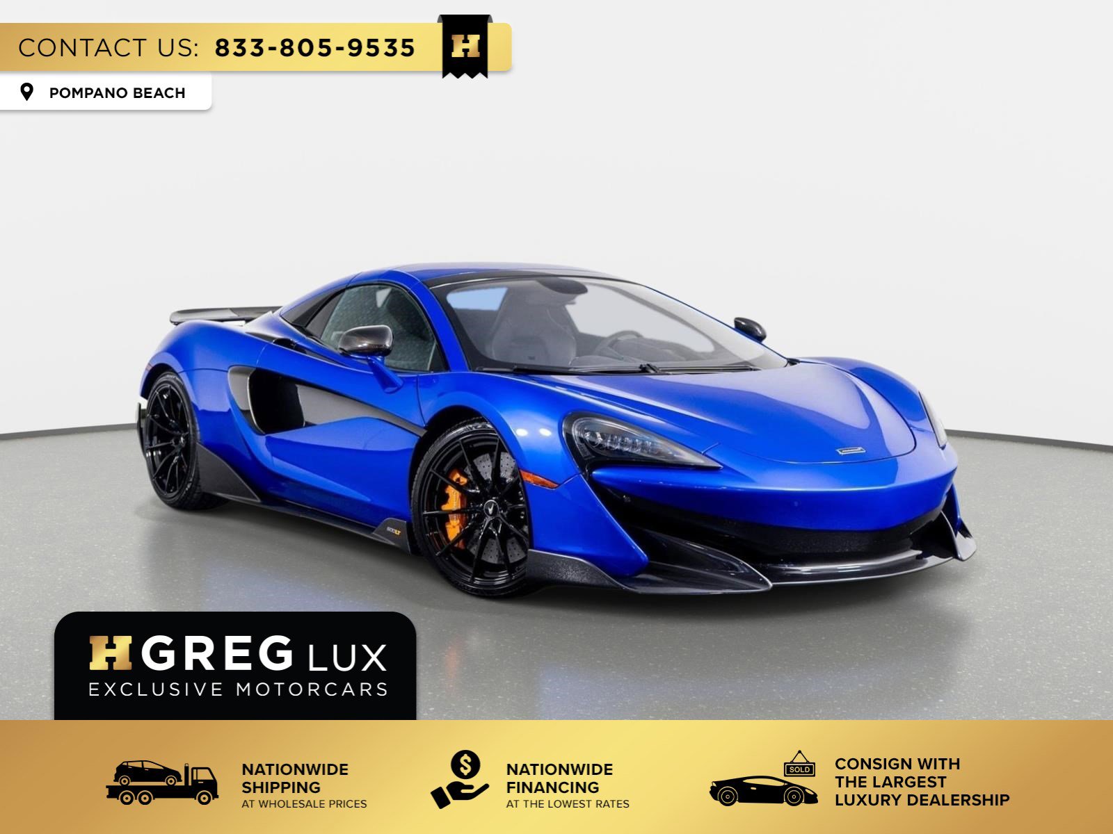 Used 2020 McLaren 600LT Spider 1