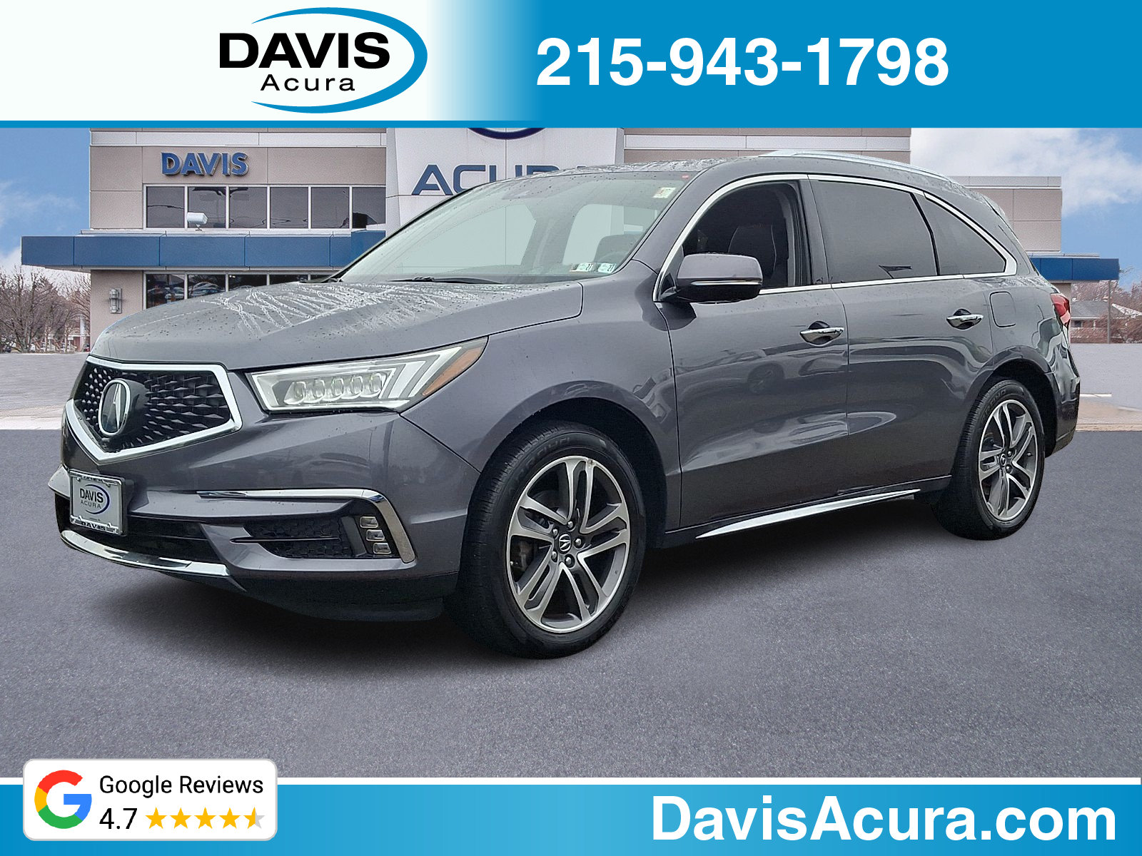 Used 2017 Acura MDX w/ Advance Package